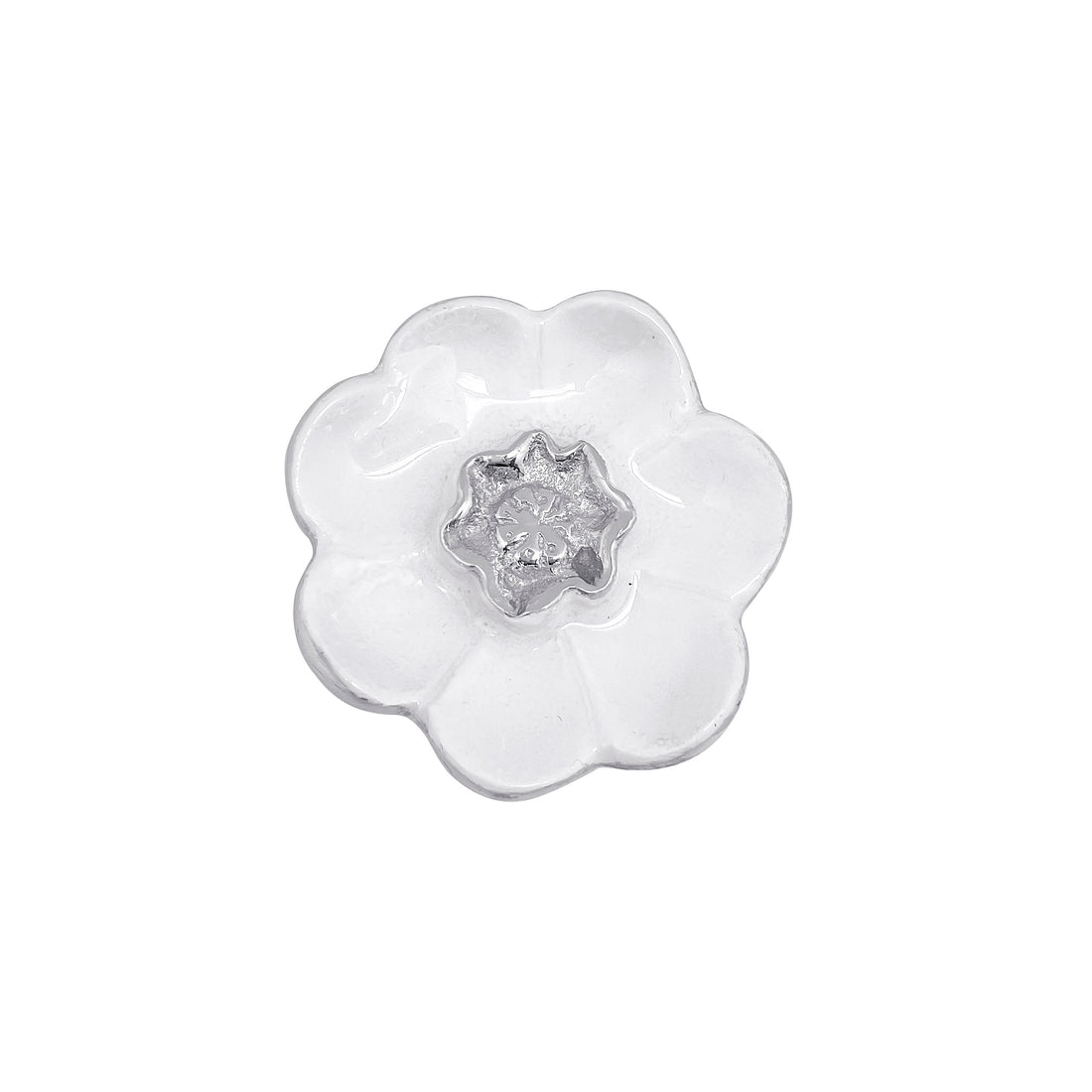 White Flower Napkin Weight
