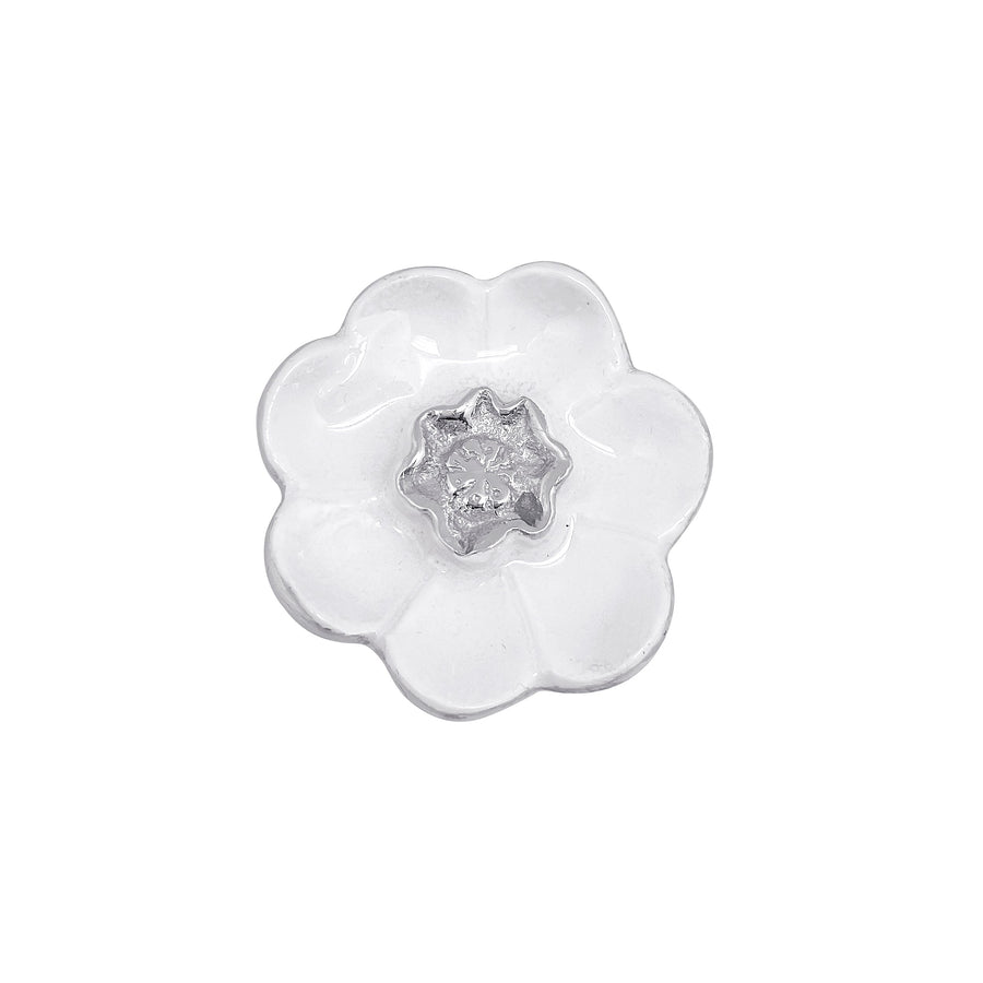 White Flower Napkin Weight