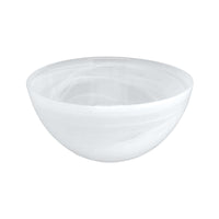Alabaster White Individual Bowl (Set of 4)-Bowls | Mariposa