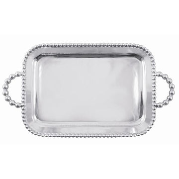 Pearled Service Tray | Mariposa Serving Trays and More