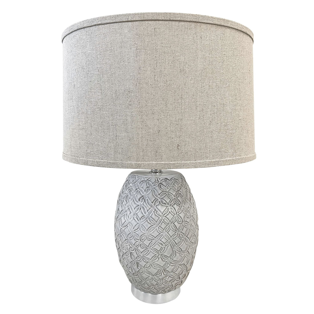 Ceramic Pineapple Lamp- | Mariposa
