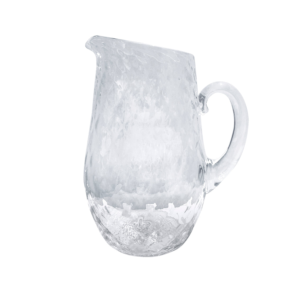 Mariposa Clear Pineapple Texture Large Pitcher