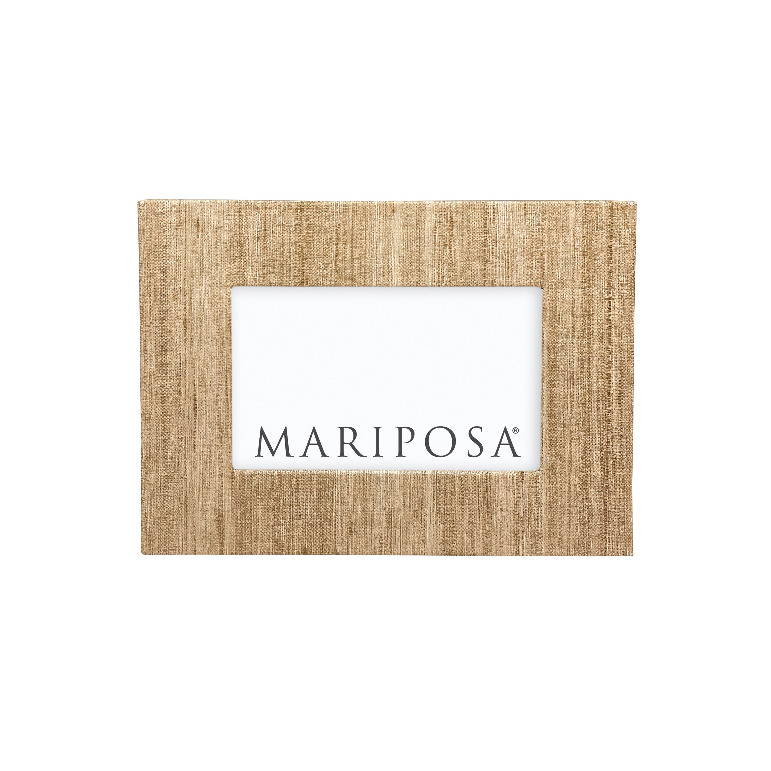 Mallorca Faux Grasscloth 4x6 Frame – Mariposa