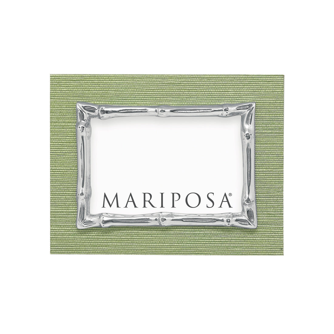 Palma Faux Grasscloth and Bamboo 4x6 Frame
