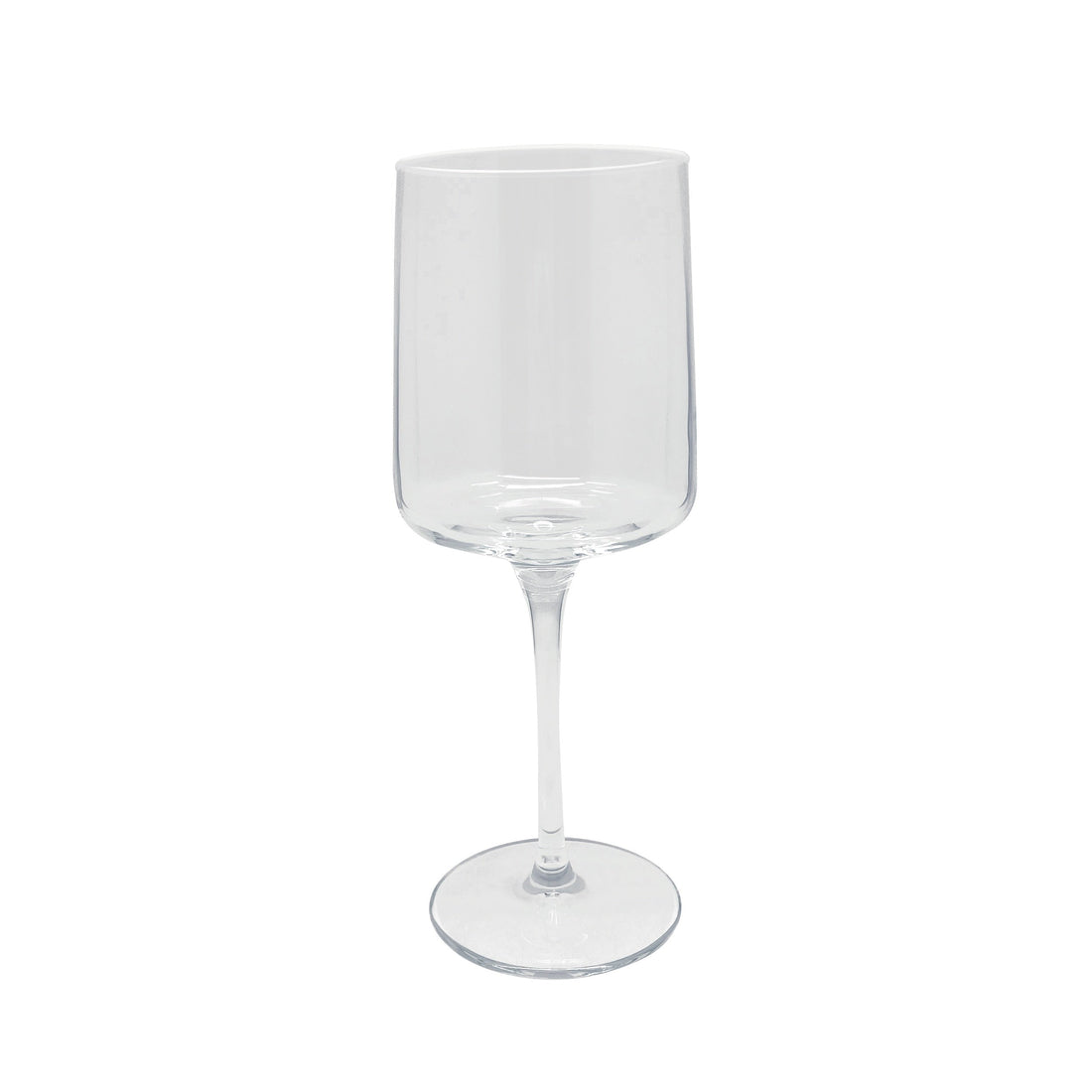 Fine Line Clear with White Rim Wine Glass Set of 4