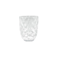 Sip Sip Wave Crystal Clear Stemless Glass
