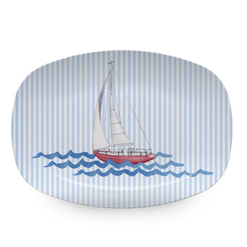 Sail Away Platter- | Mariposa