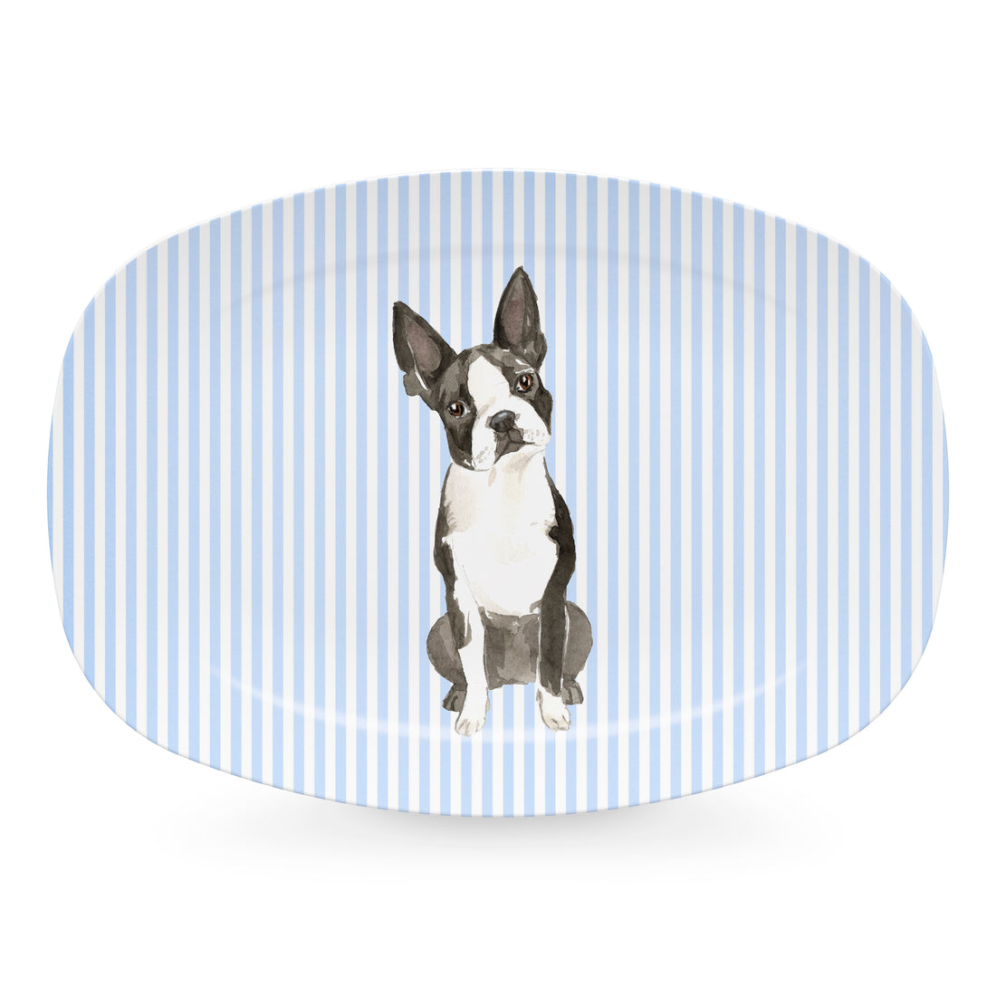 Best Friends Boston Terrier Platter- | Mariposa