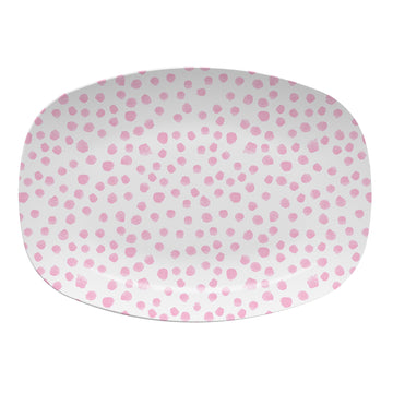 Pink Dotty Platter