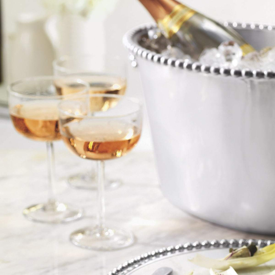 Bellini Clear Champagne Coupe-Glassware-|-Mariposa