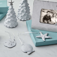 White Ceramic Small Tree with Star-Decorative Accessories | Mariposa